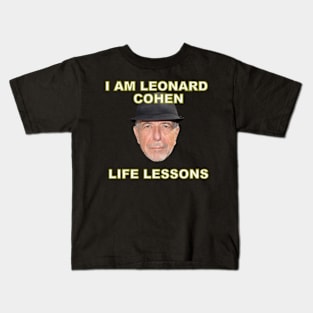 Leonard Cohen Kids T-Shirt